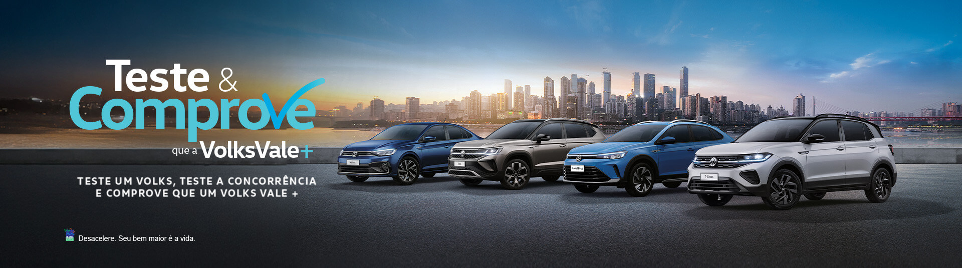 Teste compare que a Volksvale+ NB Automóveis
